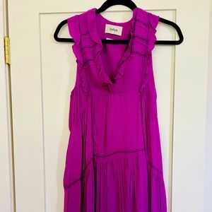 BA&SH Purple Mini Dress